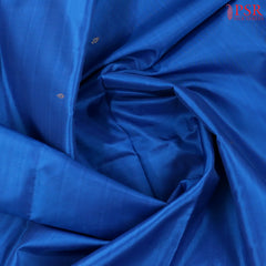 Cerulean Blue Vazhainaar Silk Saree