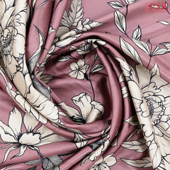 Onion Pink Semi Tussar Saree