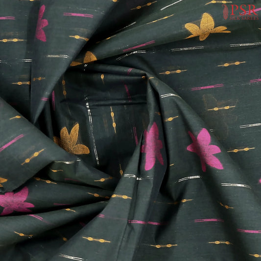 Resene Olive Green Kovai Cotton Saree