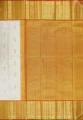 Light Beige Kanchipuram Silk Saree