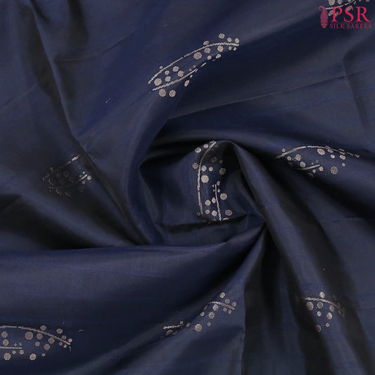 Midnight Blue Soft Silk Saree