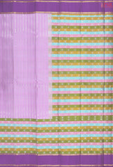 Orchid Pink Kanchipuram Silk Saree