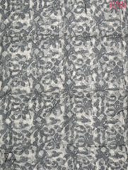 Dark Grey Kota Cotton Dress Material