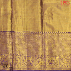 Sea Green Tissue Kanchipuram Silk Saree