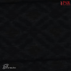 White Patola Silk Cotton Saree