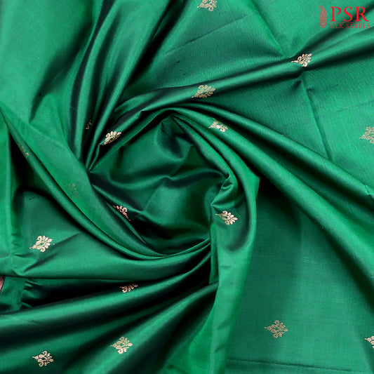 Dark Green Soft Silk Saree