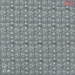 Grey Mal Mal Cotton Dress Material