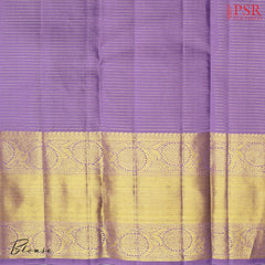 Iris Lavender Kanchipuram Silk Saree