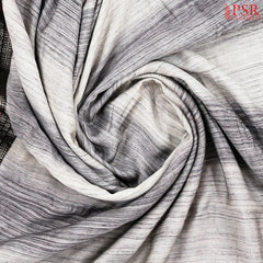 Light & Dark Grey Assam Saree