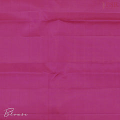 Saffron Kanchipuram Silk Saree