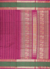 Mulberry Purple Cotton Silk Saree