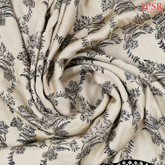 Parchment Beige Modal Silk Saree