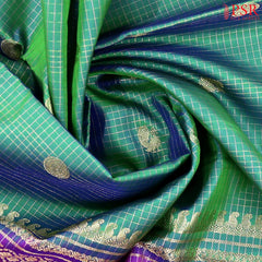 Jade Green Kanchipuram Silk Saree
