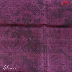Beige Tussar Silk Saree