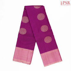 Fandango Purple Kanchipuram Silk Saree