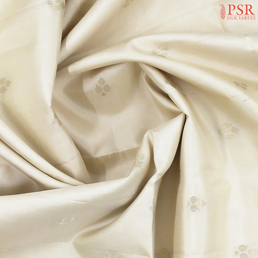 Parchment Beige Soft Silk Saree