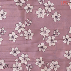 Onion Pink Semi Tussar Saree