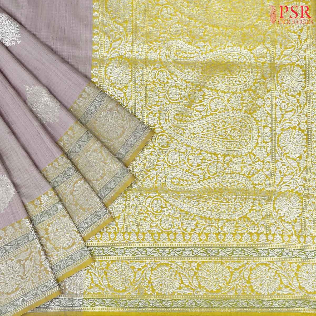 Thistle Banaras Silk Saree