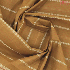 Mustard Brown Kalakshetra Kovai Cotton Saree
