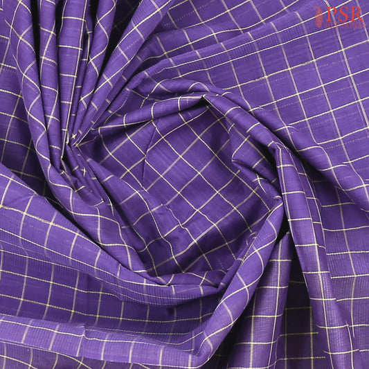 Violet Mangalagiri Cotton Saree