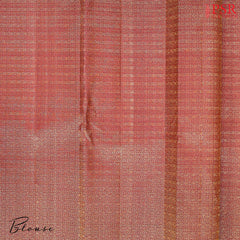 Maroon Kanchipuram Jacquard Silk Saree