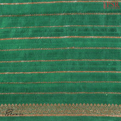 Dark Purple Banaras Jute Silk Saree