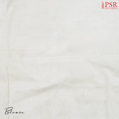 Cream White Kerala Cotton Saree