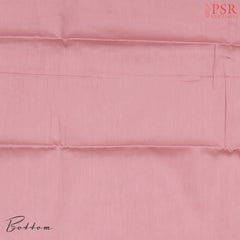 Light Pink Tassar Silk Dress Material