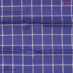 Dark Blue Kanchipuram Silk Saree