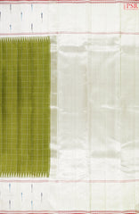Pear Green Kanchipuram Silk Saree