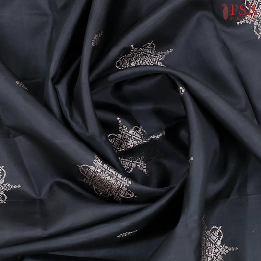 Black Soft Silk Saree