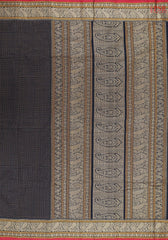 Black Kalakshetra Kovai Cotton Saree
