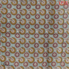 Olive Grey & Mustard Brown Kadhi Tussar Silk Saree