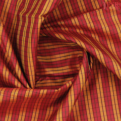 Red & Orange Kanchipuram Silk Saree