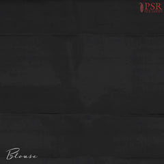 Black Kanchipuram Silk Saree