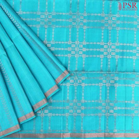 Light Blue Soft Silk Saree