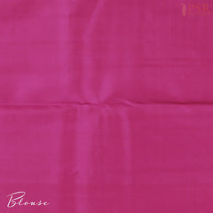 Blue & Off White Fancy Kanchipuram Silk Saree