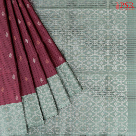 Rosewood Soft Silk Saree