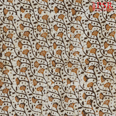Brown Batik Print Running Material
