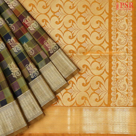 Multicolor Soft Art Silk Saree
