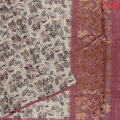Onion Pink Semi Dupion Dress Material