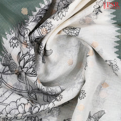 Off White Kota Saree