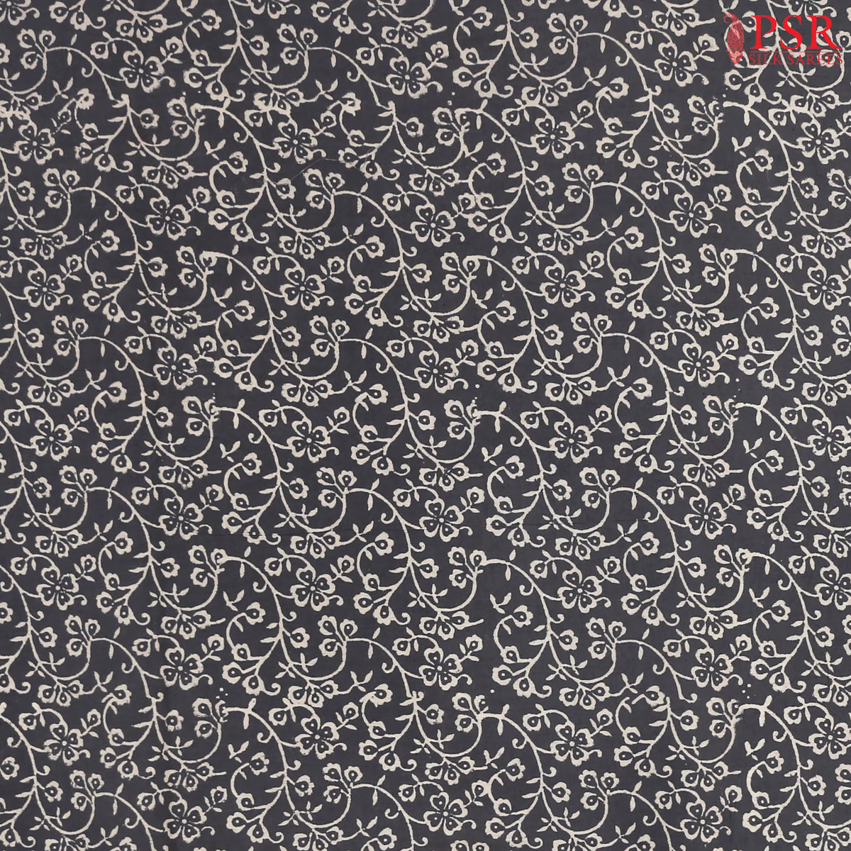 Grey Cotton Print Running Material