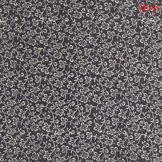 Grey Cotton Print Running Material