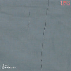 Dark Grey Kota Cotton Dress Material