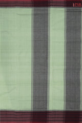 Sage Green Mangalagiri Cotton Saree