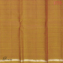Carmine Red Arani Silk Saree