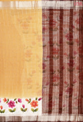 Earth Yellow Asssam Saree