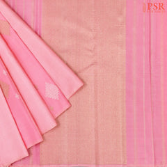 Light Pink Kanchipuram Silk Saree