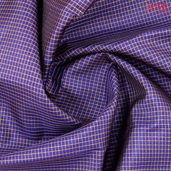 Dark Blue Kanchipuram Silk Saree